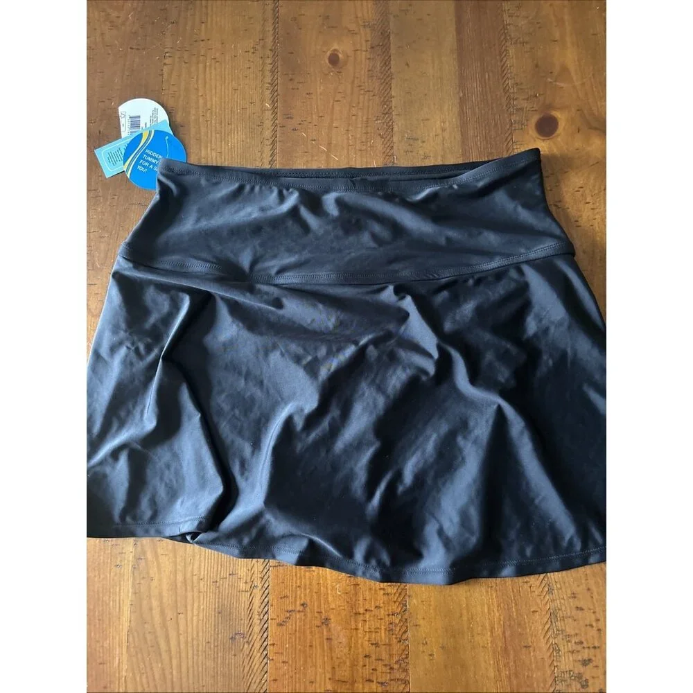 Sol Borne Black Swim Skirt Size 2X NWT - Picture 8 of 9